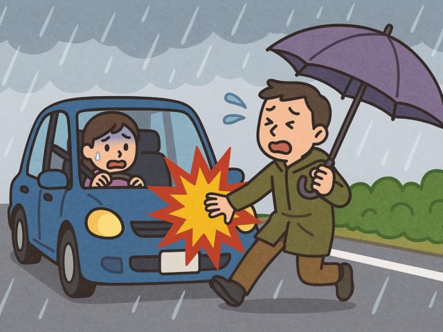 雨の日に増える交通事故！梅雨時期のケガと後遺症に注意　メディカル・ブルー整骨院