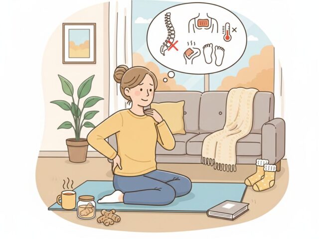 11月の健康チェック！腰痛・肩こり・冷え対策できていますか？