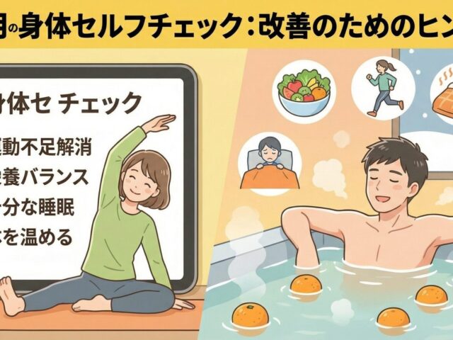 いくつ当てはまる？1月に多い“身体の不調チェックリスト”